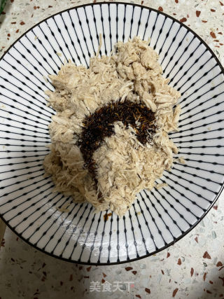 自制肉松的做法步骤：4