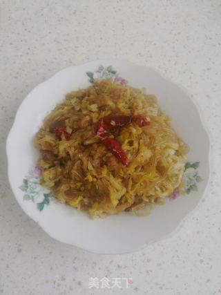 酸菜炒粉条的做法