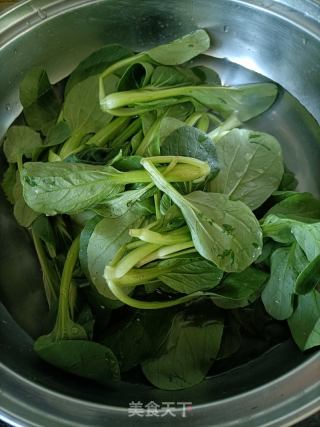油菜苗水饺的做法步骤：3