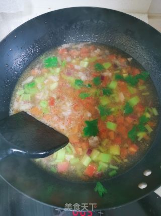 新疆汤饭，揪片子的做法步骤：6