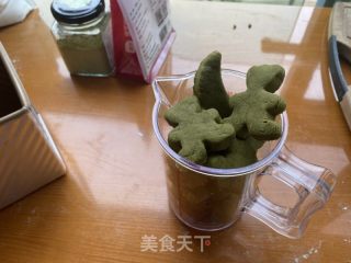 完美初亮相，惊艳再登场????????????????????????????????——自制抹茶味曲奇的做法