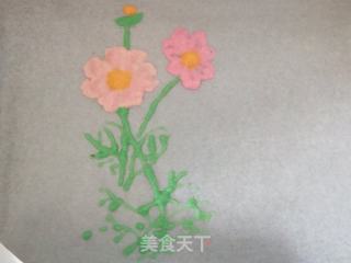 手绘蛋糕卷~格桑花的做法步骤：7