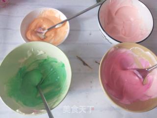 手绘蛋糕卷~格桑花的做法步骤：5