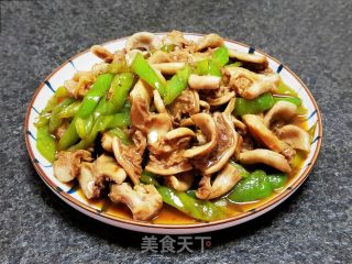生肠炒青椒的做法步骤：7