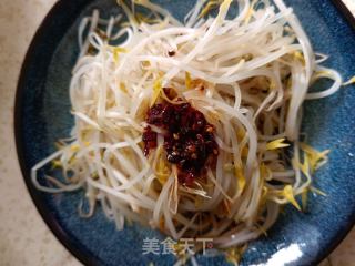 凉拌绿豆芽儿的做法
