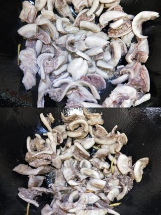 生肠炒青椒的做法步骤：4