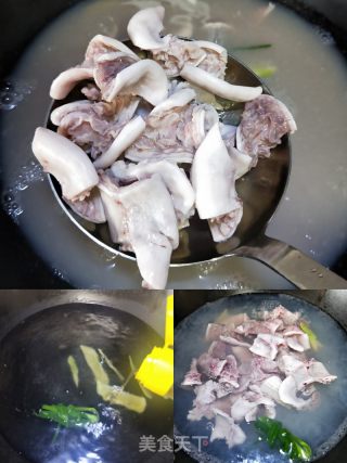 生肠炒青椒的做法步骤：2