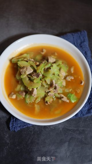 西葫芦炒肉片的做法