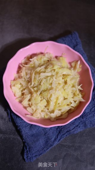 凉拌包包菜的做法