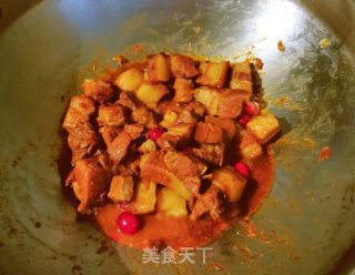 莓果红烧肉的做法步骤：12