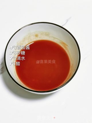 忘不了的樱桃肉/色泽殷红/一口一个的做法步骤：4