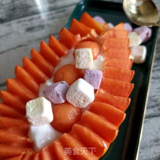 木瓜酸奶的做法