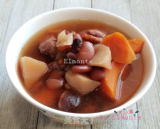 皇帝豆胡萝卜山药汤的做法