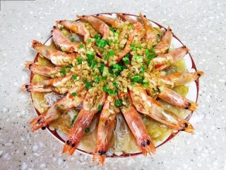 蒜蓉粉丝虾的做法步骤：10