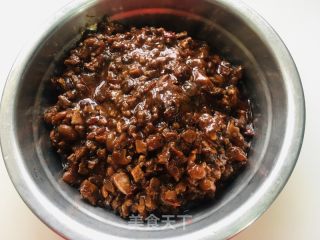香菇牛肉酱拌面的做法步骤：12