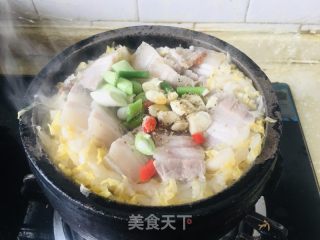 砂锅酸菜白肉的做法步骤：10