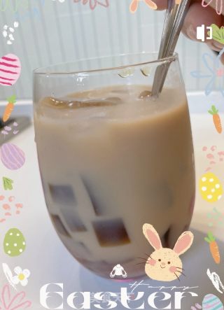 黑钻奶茶????的做法