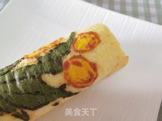手绘蛋糕卷的做法步骤：10