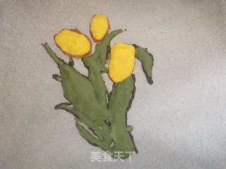 手绘蛋糕卷的做法步骤：7