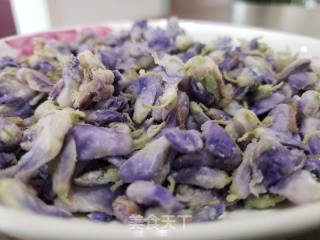 紫藤花蒸菜的做法