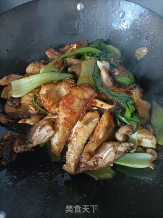 炝锅鱼的做法步骤：14