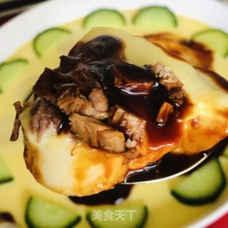 肉碎豆腐鸡蛋糕的做法