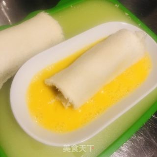 苹果酱香蕉卷的做法步骤：7