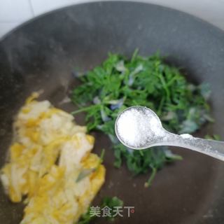 鸡蛋炒野豌豆的做法步骤：11