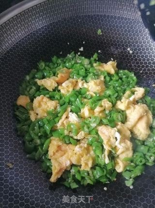 辣椒炒鸡蛋的做法步骤：5