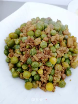 肉末焖雪豆的做法步骤：11