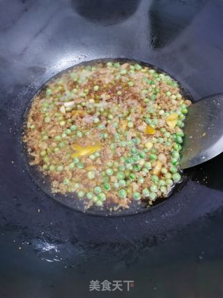 肉末焖雪豆的做法步骤：9
