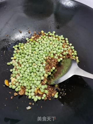 肉末焖雪豆的做法步骤：8