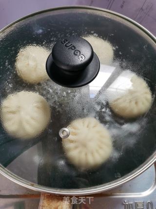 生煎韭菜肉包的做法步骤：12