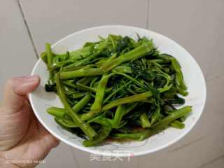 清炒空心菜的做法