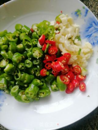 回锅牛脸肉的做法步骤：2
