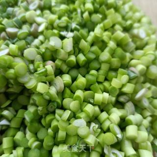 彩色蒜苔肉丁包的做法步骤：14