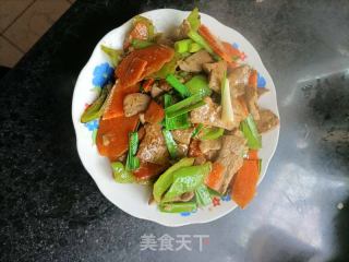 爆炒猪肝的做法