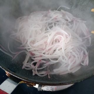 水萝卜炒羊心羊腰子的做法步骤：14
