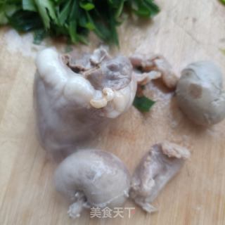 水萝卜炒羊心羊腰子的做法步骤：9
