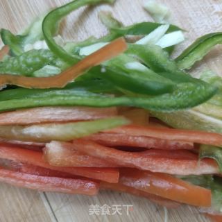 水萝卜炒羊心羊腰子的做法步骤：7