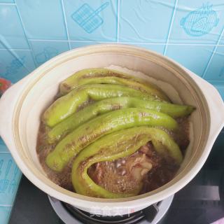 大骨头焖辣椒的做法步骤：10