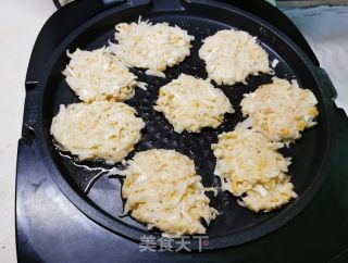 白萝卜鸡蛋饼的做法步骤：10