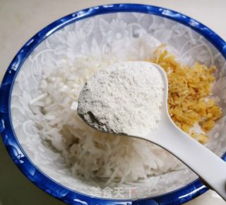 白萝卜鸡蛋饼的做法步骤：6