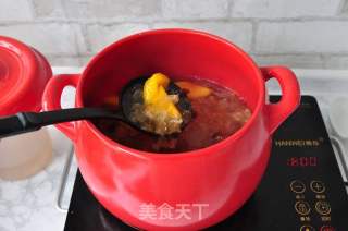银耳黄桃的做法步骤：9