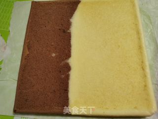 双色平盘蛋糕的做法