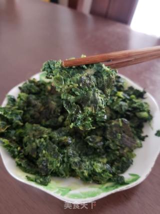 菠菜鸡蛋煎饼的做法