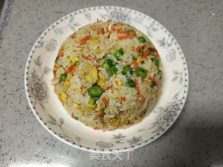 五彩缤纷蛋炒饭的做法