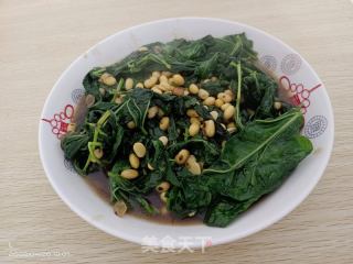 黄豆焖豆角叶的做法步骤：6