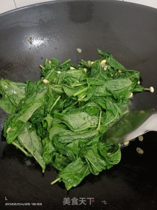 黄豆焖豆角叶的做法步骤：4