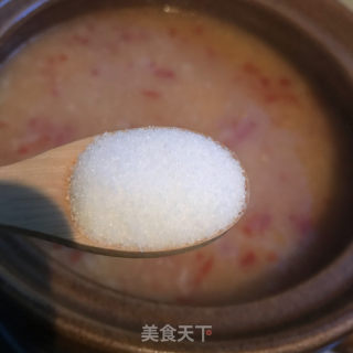 鲜虾青菜粥的做法步骤：9